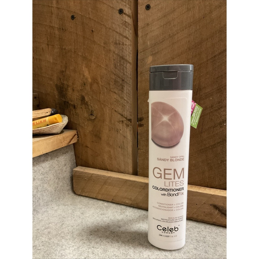 Celeb Luxury GEM LITES Colorditioner with BondFix 8.25oz Sandy Blonde